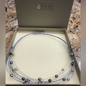 Honora Multicolor Pearl Necklace